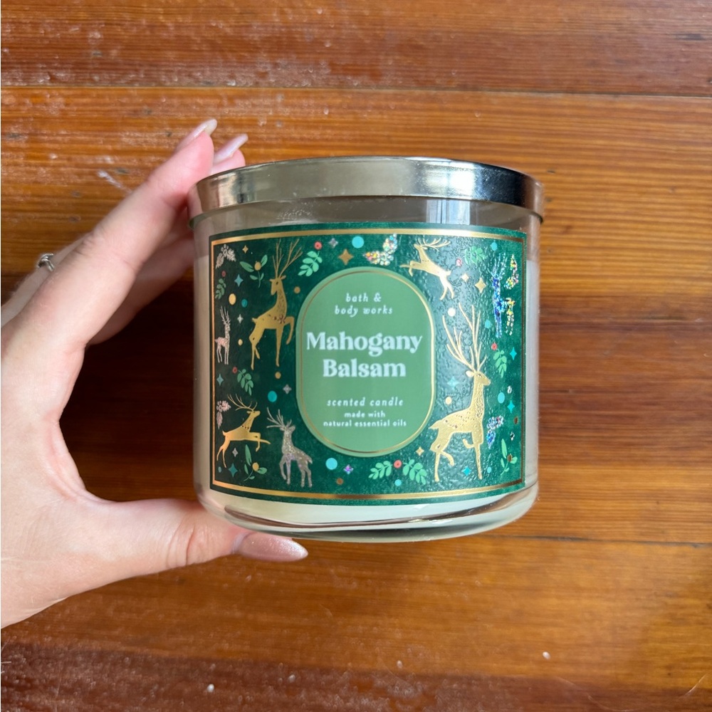 Bath & Body Works Mahogany Balsam Candle